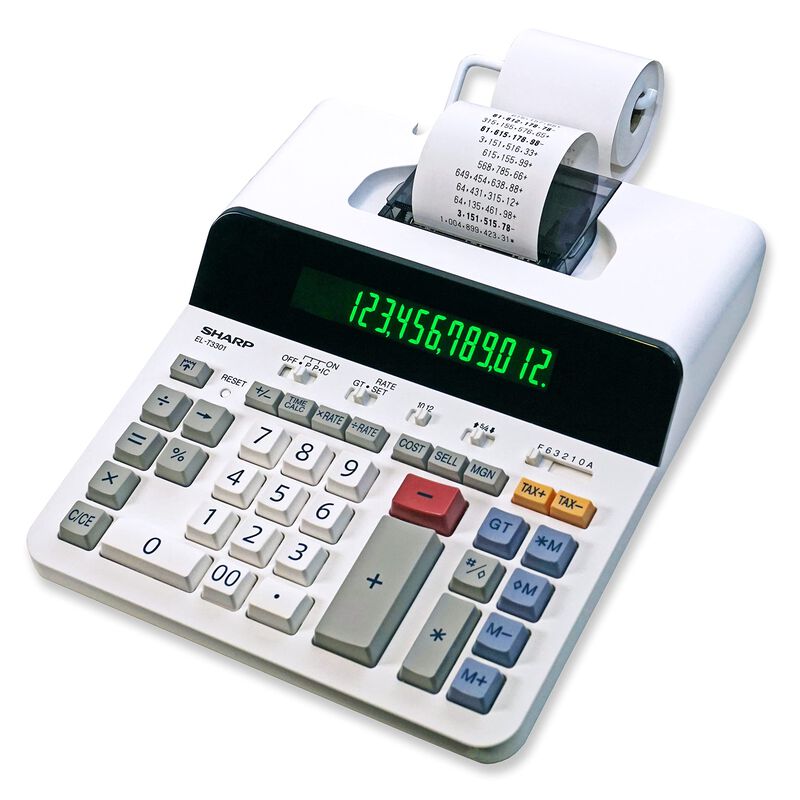 Calculadora Impresora Sharp Elt3301 De 12 D&iacute;git... image number null