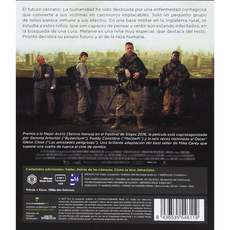 Melanie. La chica con todos los dones [Blu-ray] image number null