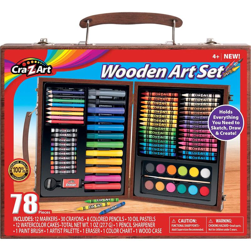 Cra-z-art. Conjunto De Arte De 78 Piezas image number null