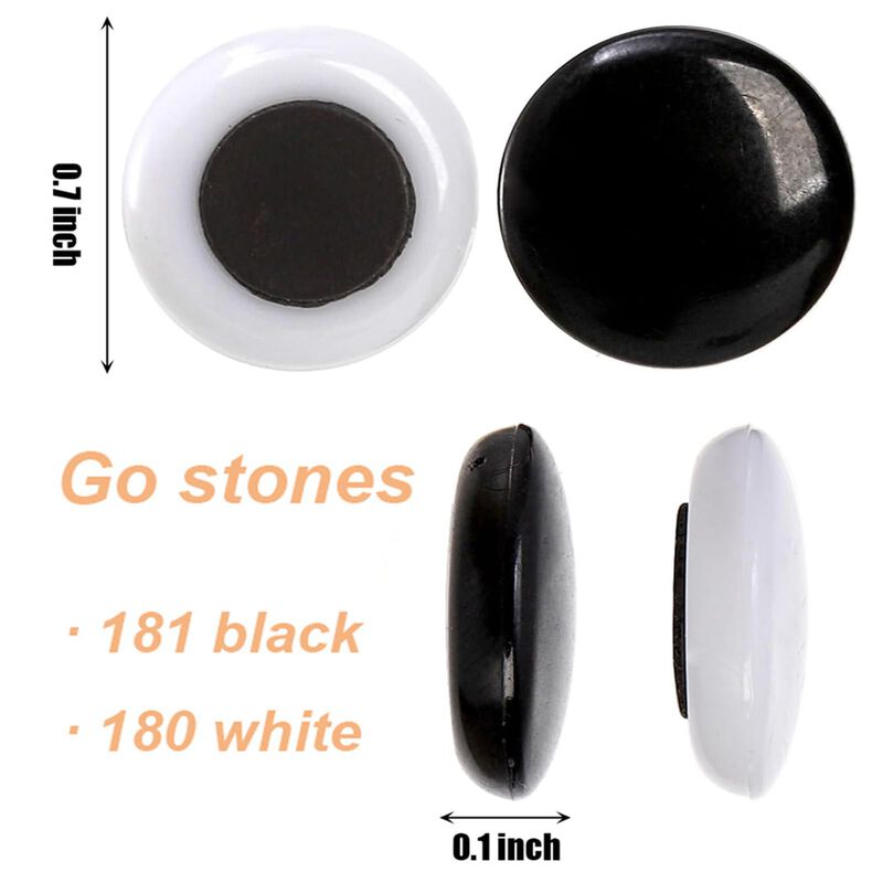 Piedras Magn&eacute;ticas De Pvc Go Game Set Yarlung C... image number null