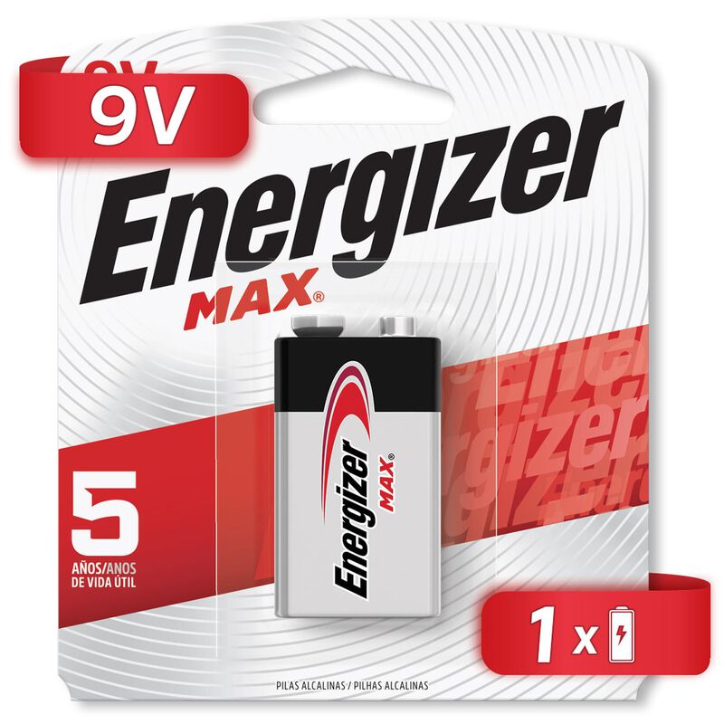 Pila Energizer Max 9v Alcalina Blister 12 Unida... image number null