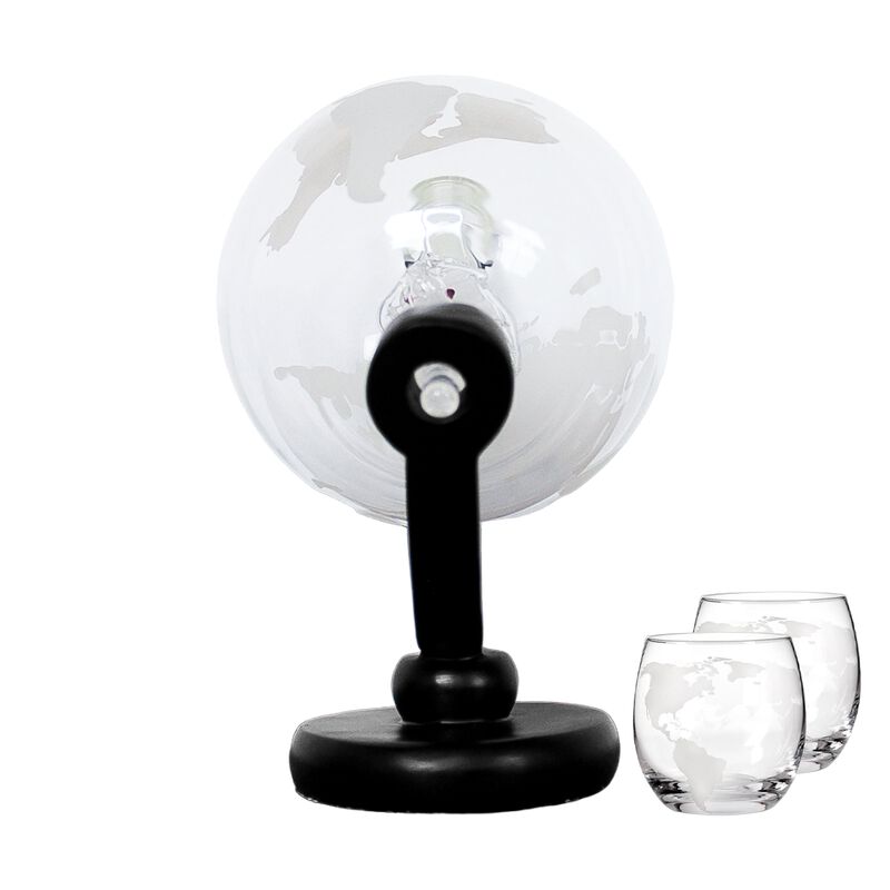 Juego de Decantador para Whisky y 2 Vasos de Vi... image number null