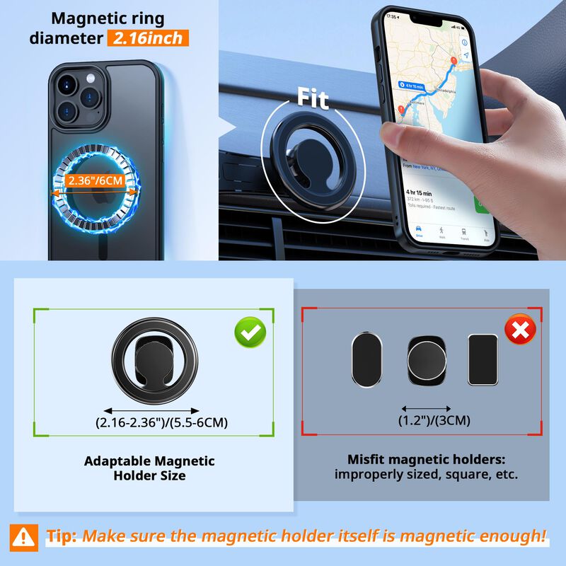 Funda Magn&eacute;tica Cacoe Para Iphone 13 Y Iphone 1... image number null