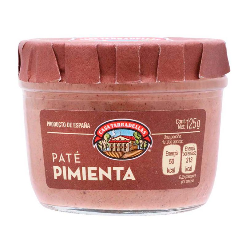 Pate Tarradellas A La Pimienta 125 gr image number null