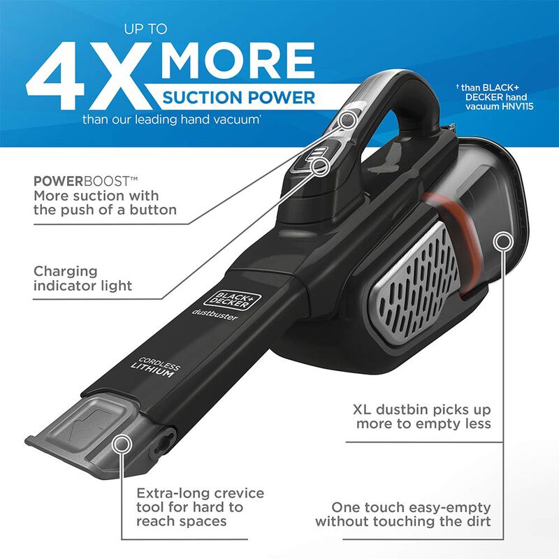 Aspirador De Mano Black+decker Dustbuster Advan... image number null