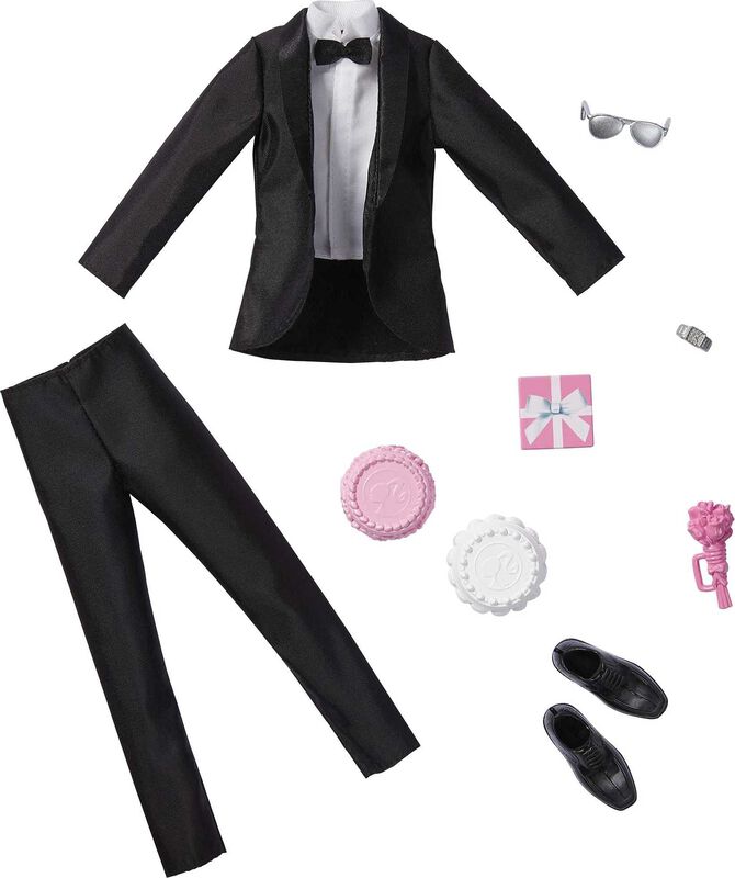 Set De Moda Y Accesorios Barbie Novia Con Ken N... image number null