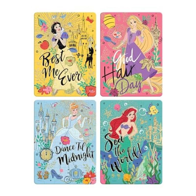 Rompecabezas 4 En 1 Princesas 60 Piezas X 4 image number null