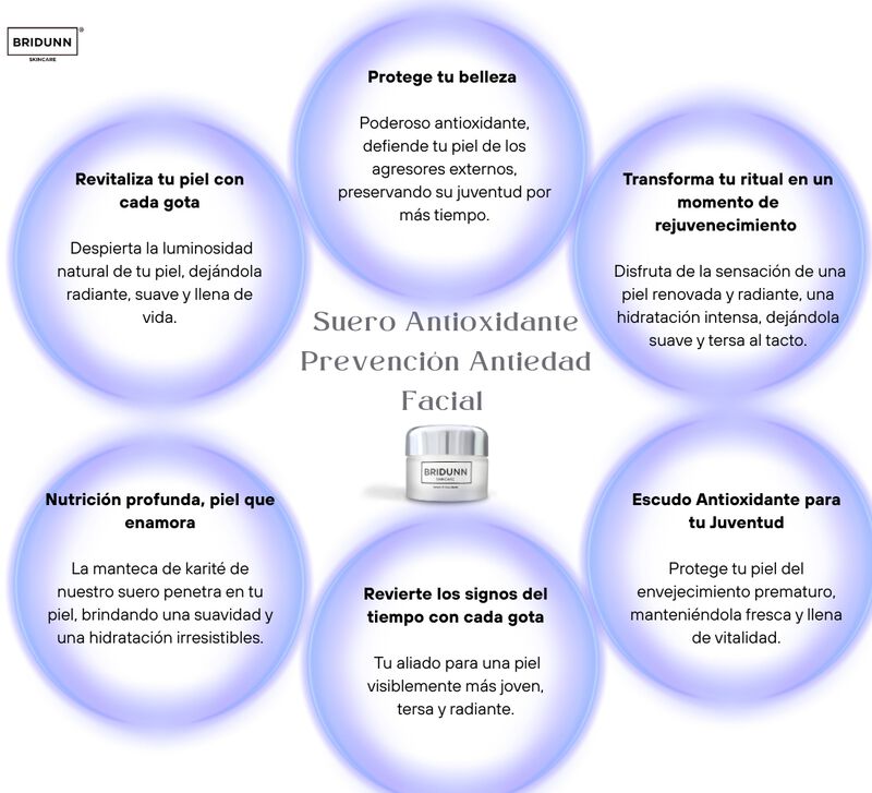 BRIDUNN Sérum Facial Antioxidante Rejuvenecedor... image number null