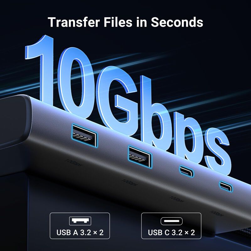 Hub Usb C Ugreen Revodok 8 En 1 Con Triple Pant... image number null