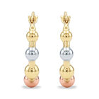 Arracadas De Oro Florentino 14k (10mm Aprox)