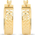 Arracadas De Oro Amarillo 10K (10Mm Aprox)