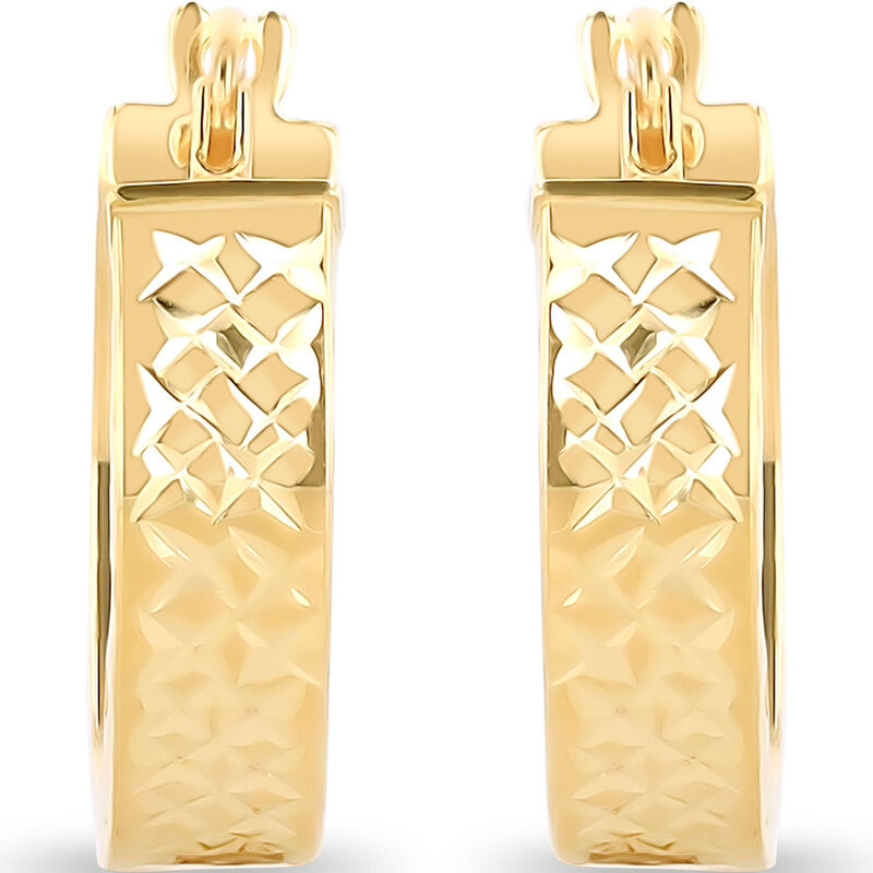 Arracadas De Oro Amarillo 10K (10Mm Aprox) image number null