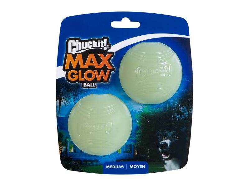 Juguete Para Perros Chuckit Max Glow Ball, Tama... image number null