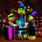 Inflable Poptrend 240 cm 3 Brujas Led Halloween