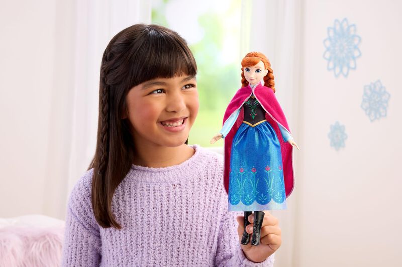 Mu&ntilde;eca De Moda Anna De Disney Frozen De Mattel ... image number null