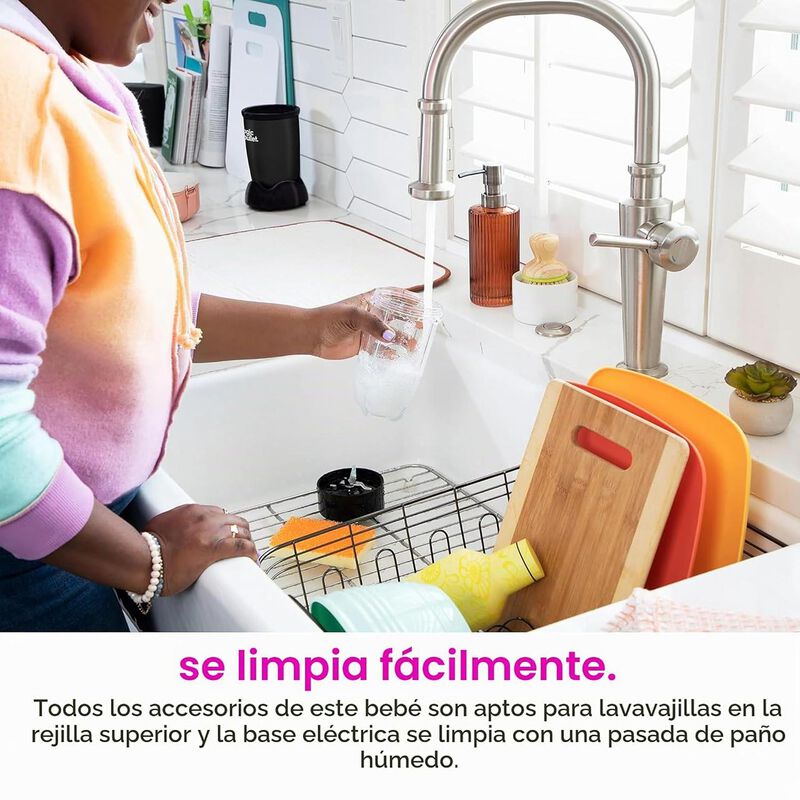 Magic Bullet Blender, Peque&ntilde;o, Negro, Juego De ... image number null