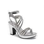 Stella Zapatilla Abierta Para Mujer Plata Cod 129268-e