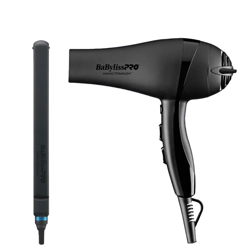 Set Babyliss Secador I&oacute;nico 2000 W + Plancha Ul... image number null