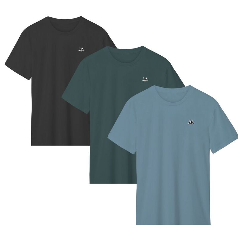 Set de 3 playeras Bark and Hide Playera Para Ho... image number null