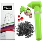 Mezclador De Tinta Wjcmlt Tattoo Art 13 &times; 4,5 cm Verde 100 Palitos