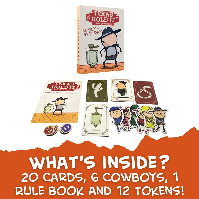 Juego De Cartas Joking Hazard Texas Hold It Wil... image number null