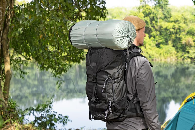 Colchoneta para acampar 1.83m x 63.5cm x 7.6cm ... image number null