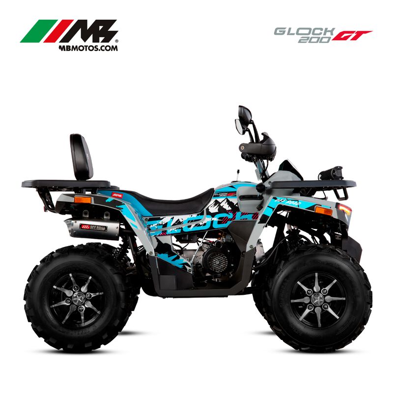 Cuatrimoto Mb Motos Glock 200 Azul image number null