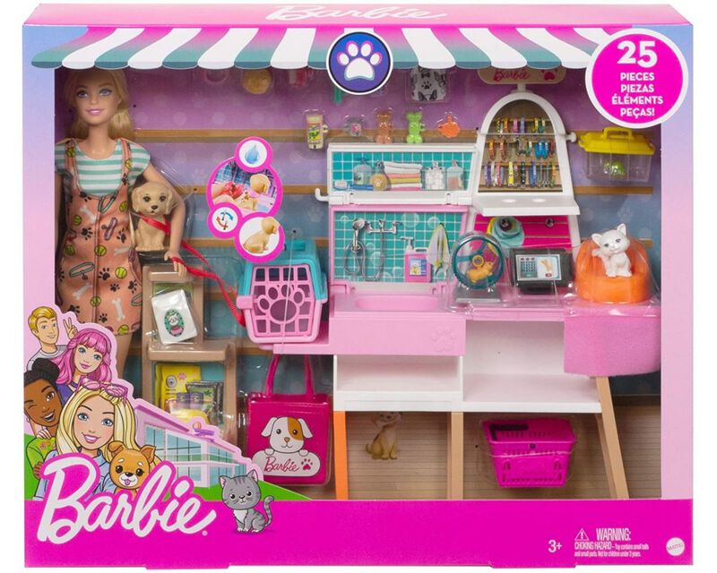 Barbie Tienda para Mascotas GRG90 image number null