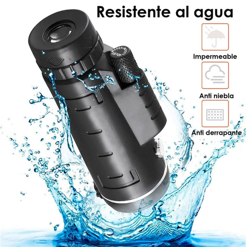 Monocular Terrestre Vak 40x60 Hd Impermeable Tr... image number null