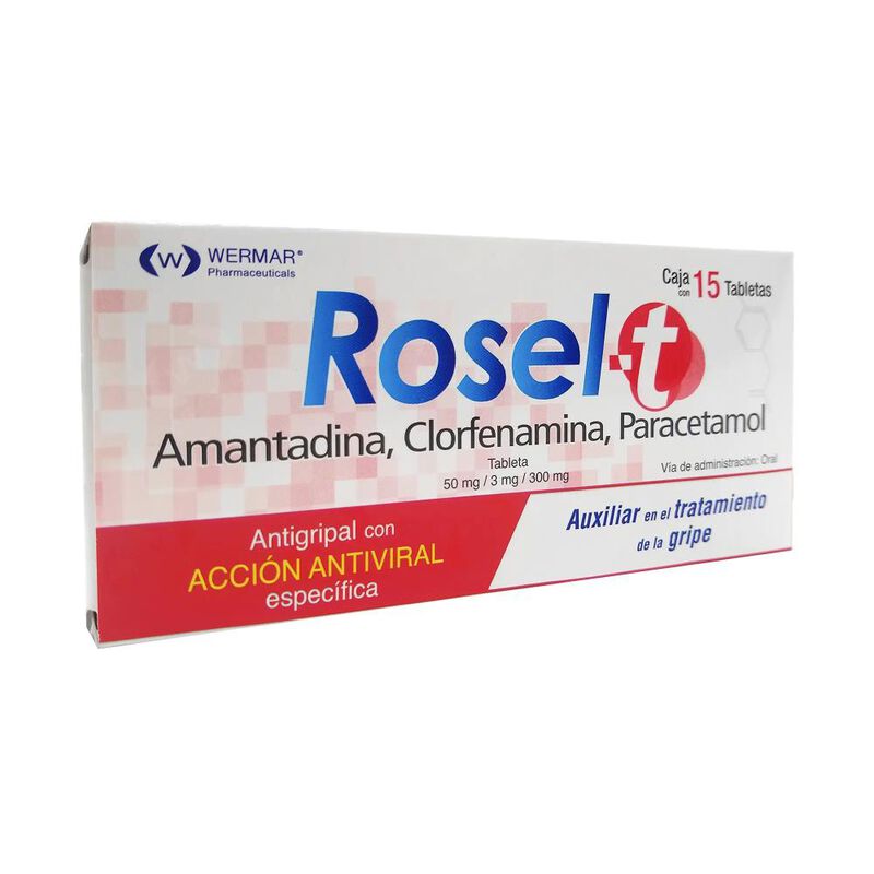 Rosel-t 50/3/300 Mg 15 Tableta(s) image number null