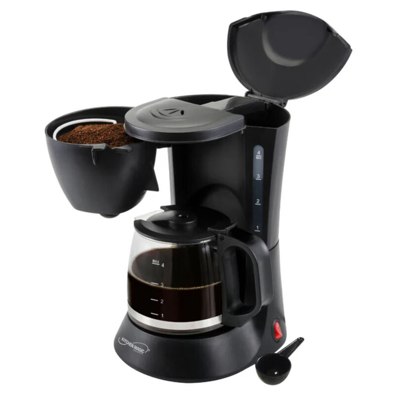 Cafetera 4 Tazas KOBLENZ CKM-204 N 600 W image number null