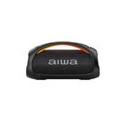 Bocina Portátil Bluetooth Aiwa Ipx6 Con Tws 110w Aws544bt Color Negro
