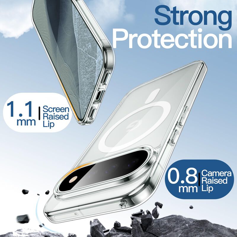 Funda Magn&eacute;tica Transparente para Google Pixel ... image number null