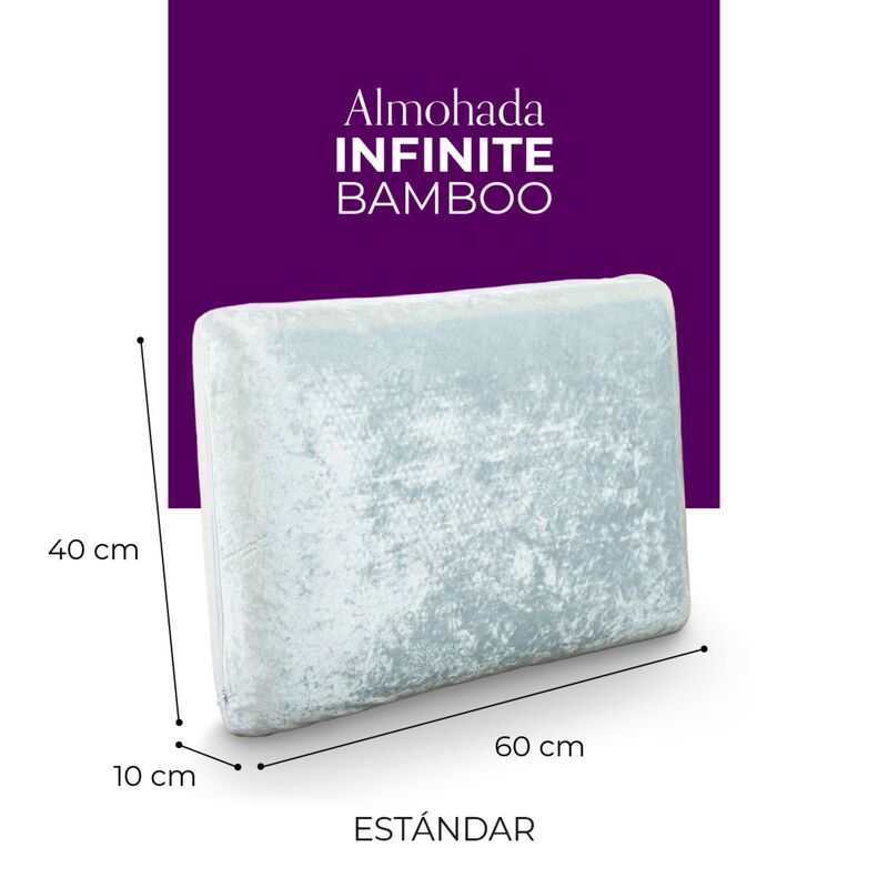 Almohada Spring Air Bamboo Infinite Memory Foam... image number null