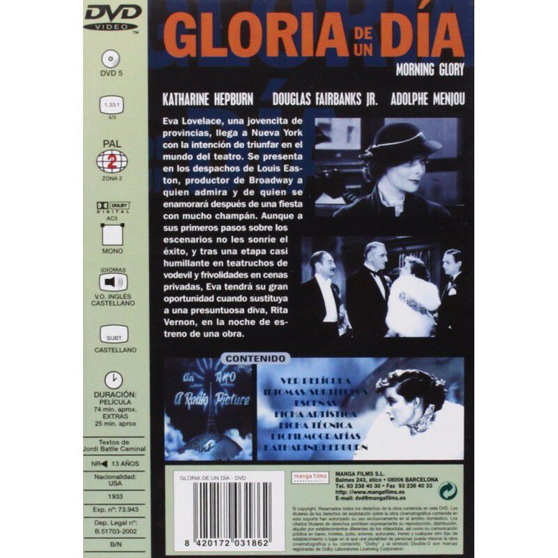 Gloria De Un Dia image number null