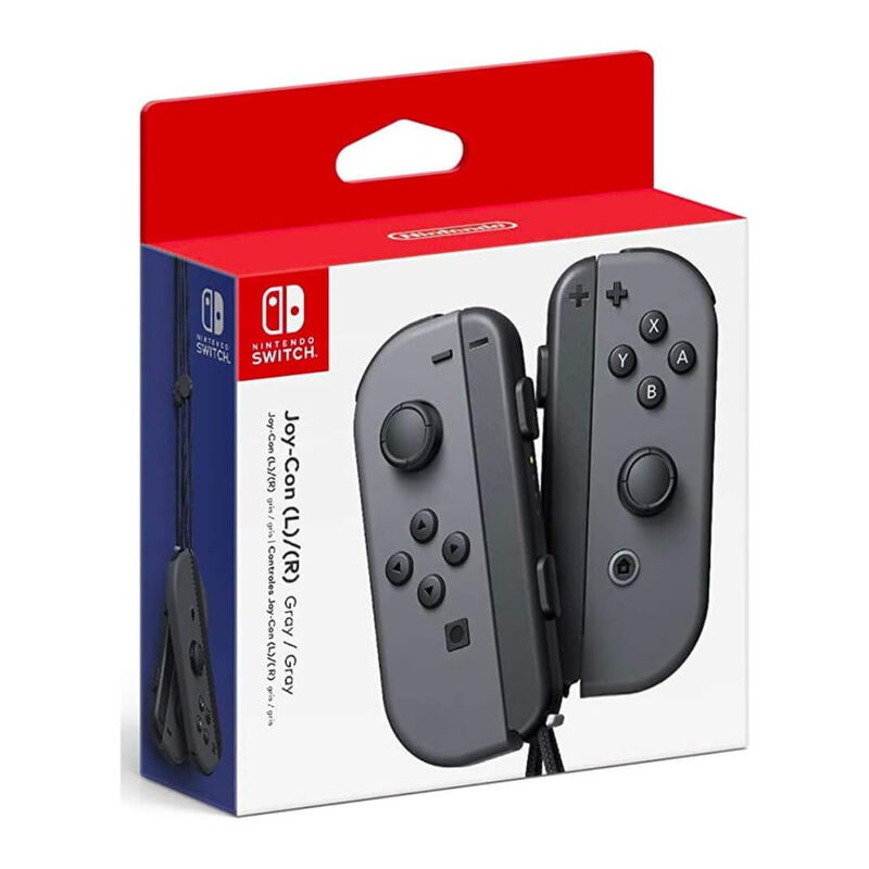 Controles Joy-Con Inalambricos L y R - Gris image number null
