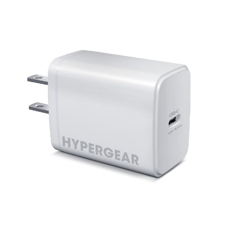 Cargador r&aacute;pido AC HYPERGEAR USB-C PD 40W GaN P... image number null