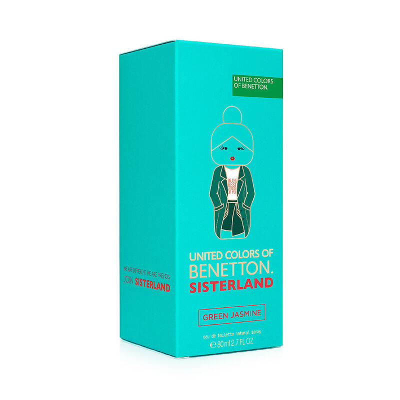 Benetton Green Jasmine 80 Ml Edt Spray image number null