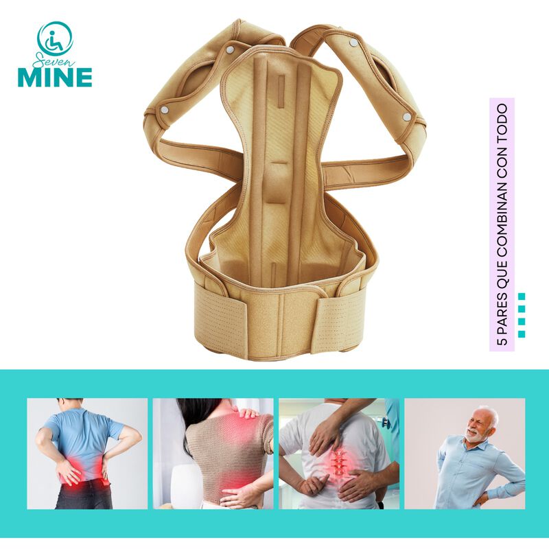 Corrector de Postura para Espalda y Hombros | F... image number null