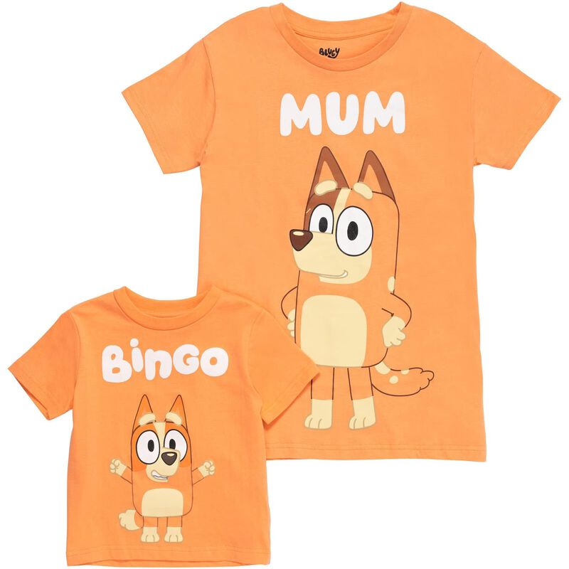 Camiseta Bluey Bingo Con Estampado 2t Para Ni&ntilde;o... image number null