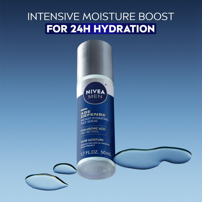 S&eacute;rum Facial Nivea Men Age Defense Instant Hydr... image number null