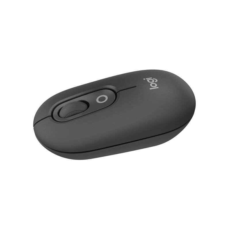 Rat&oacute;n Inal&aacute;mbrico Logitech Pop Graphite Con Emo... image number null