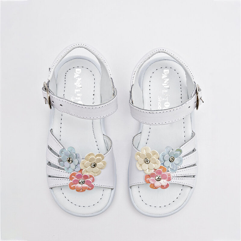Danielitos Shoes Sandalia Para Beb&eacute; Blanco Mult... image number null