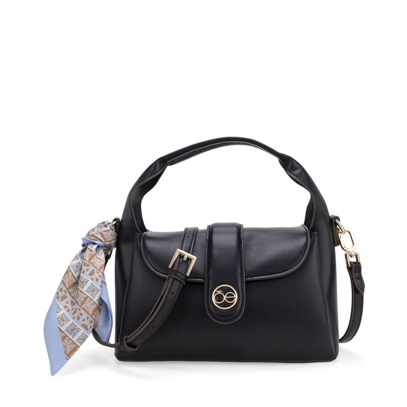 Bolsa Briefcase Chica Con Mascada Color Amarill... image number null