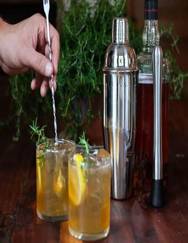 Set utensilios bar Casa BIU de acero inoxidable image number null