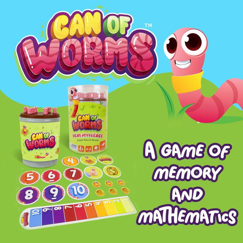 Juego De Matem&aacute;ticas Foxmind Can Of Worms Quick... image number null