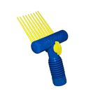 Herramienta para limpiar filtro de piscina, Aqua Comb, azul