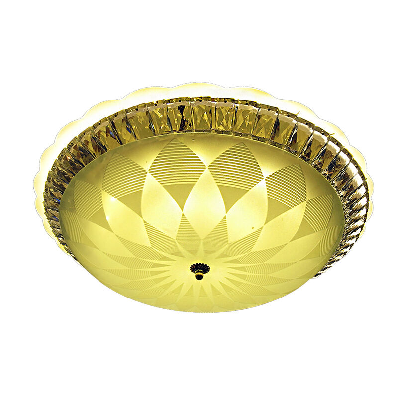 Plaf&oacute;n para techo Flower Gold II Mil Luces image number null