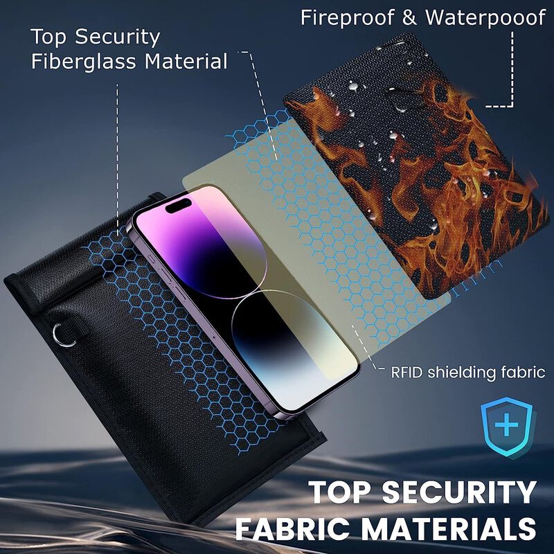 Bolsas Faraday Simket Para Tel&eacute;fonos Y Llaves D... image number null