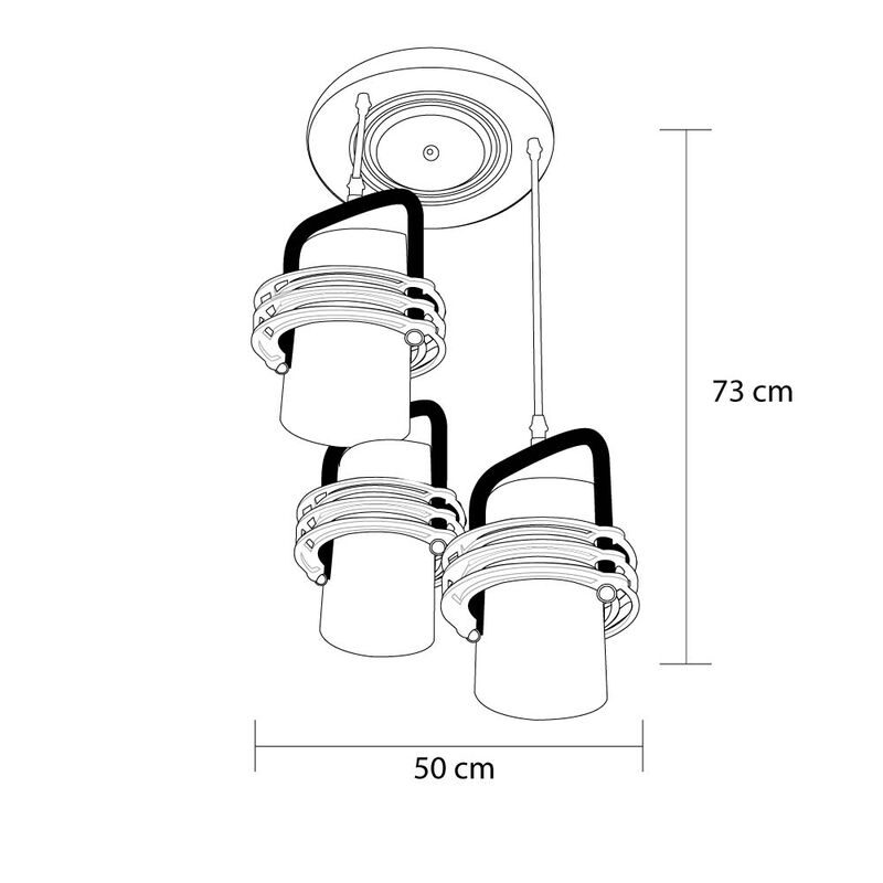 L&aacute;mpara Colgante Agabia 003 Mil Luces image number null